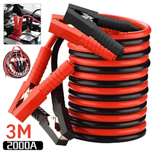 Jump Leads Booster Cable Alligator Clamp Booster Jumper Battery Charge Cable